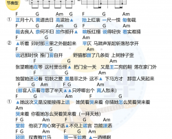 葛东琪《囍》吉他谱(C调)-Guitar Music Score