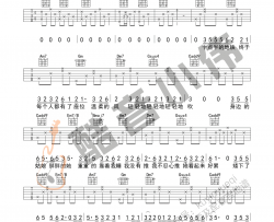 《十点半的地铁》吉他谱-C调弹唱谱六线谱-吉他教学视频