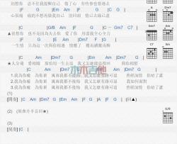 周华健《爱相随》吉他谱-Guitar Music Score