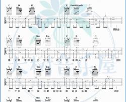 分分钟需要你吉他谱_林忆莲_G调原版六线谱_吉他弹唱示范