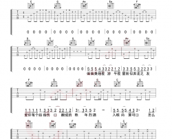 《世间美好与你环环相扣》吉他谱