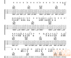 默（那英）|吉他谱|图片谱|高清|那英