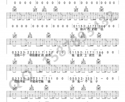 朵儿吉他谱-C调简单版-赵雷《朵儿》六线谱-高清弹唱谱