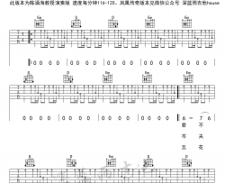 陈涌海《将进酒》吉他谱(G调)-Guitar Music Score