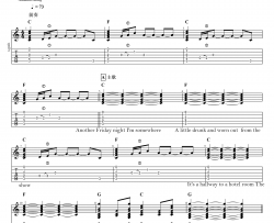 Bon,Jovi《Scars on This Guitar》吉他谱-Guitar Music Score