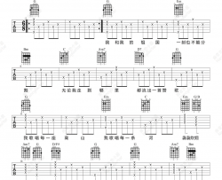 我和我的祖国吉他谱_爱国歌曲_讲解教学视频