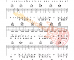 听闻远方有你吉他谱_刘艺雯_C调原版调六线谱_吉他弹唱教学