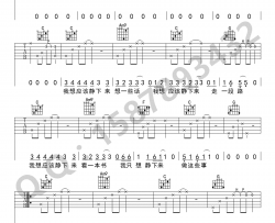 静下来吉他谱-赵雷《静下来》六线谱-C调弹唱谱