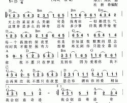 天地在我心|吉他谱|图片谱|高清|刘欢