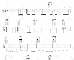 嘉宾吉他谱-张远-G调弹唱谱-吉他演示视频