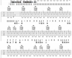 青春再见吉他谱 水木年华 D调弹唱谱