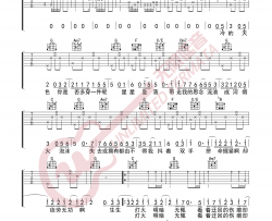 生生吉他谱_林俊杰_C调指法原版编配_吉他弹唱六线谱