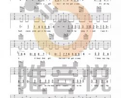 Olly,Murs《That Girl》吉他谱(G调)-Guitar Music Score