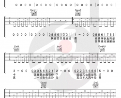 儿时吉他谱-刘昊霖-G调弹唱谱-《儿时》吉他教学视频