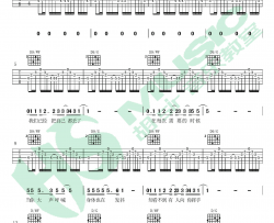 《迷路》吉他谱 梁博 D调弹唱谱 图片谱