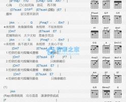 长相思吉他谱 Am调版 S.H.E