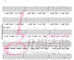 Careless Whisper指弹吉他谱-无心快语吉他独奏谱-图片谱