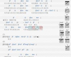 张碧晨《年轮》吉他谱-Guitar Music Score