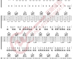 金莎《爱的魔法》吉他谱-六线谱-C调弹唱谱