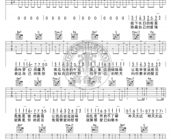 拥抱吉他谱-C调标准版-五月天《拥抱》吉他弹唱教学视频