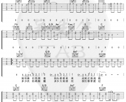 平凡天使吉他谱_邓紫棋_C调_弹唱六线谱