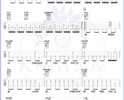 孤勇者吉他谱_陈奕迅_G调弹唱谱_吉他演示+教学视频