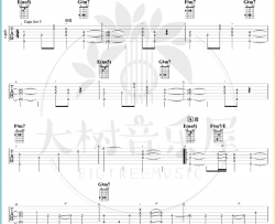 Sunflower指弹吉他谱_井草圣二_独奏六线谱_指弹吉他教学