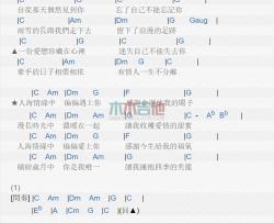 龙梅子《人海情缘》吉他谱-Guitar Music Score