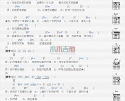 强辩乐团,任容萱《小心愿》吉他谱-Guitar Music Score