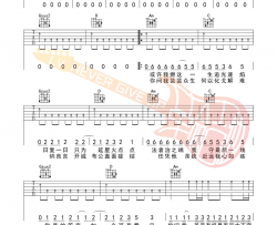 我的答案吉他谱_周深_C调原版六线谱_吉他弹唱教学视频