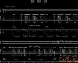 2013春晚歌曲李健、孙俪风吹麦浪GTP吉他谱【可视听多音轨数字吉他谱】总谱分享|吉他谱|图片谱|高清|李健