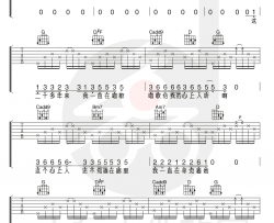 一个歌手的情书吉他谱-周三-G调-吉他弹唱+教学视频