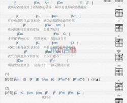 我何必吉他谱_阎奕格_吉他伴奏弹唱谱