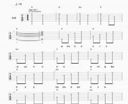 差三岁吉他谱 Jam阿敬《差三岁》吉他弹唱谱
