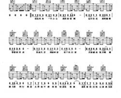 繁星吉他谱 C调李海涛编配分解和弦版本-至上励合