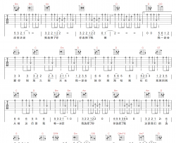 选择吉他谱_林子祥/叶倩文_G调原版编配_吉他弹唱六线谱