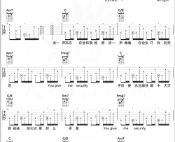 My Cookie Can吉他谱_卫兰_C调原版六线谱_吉他弹唱演示
