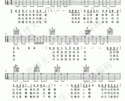 汪峰《无处安放》吉他谱_C调 弹唱谱