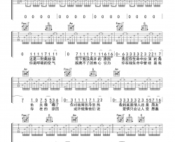 letting go吉他谱_蔡健雅_C调原版_弹唱六线谱