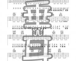 岁月神偷吉他谱 金玟岐 C调弹唱谱 吉他六线谱