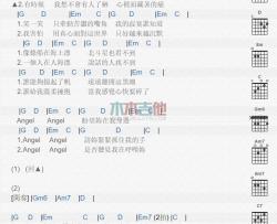 Angel_吉他谱_陶喆