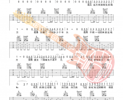 白兰鸽巡游记吉他谱_丢火车乐队_G调指法_吉他弹唱六线谱
