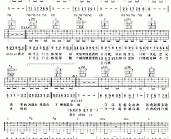 爱的主打歌吉他谱_F调弹唱六线谱_萧亚轩