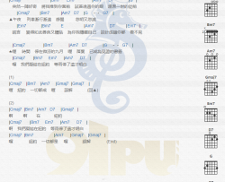 戴佩妮《误解》吉他谱(A调)-Guitar Music Score