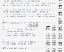 路太弯吉他谱_潘玮柏