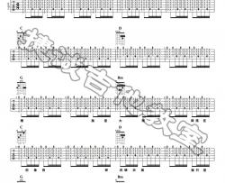 花吉他谱 G调_鹤唳吉他教室编配_Hello Nico