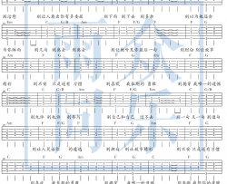 薛之谦《别》吉他谱-C调弹唱谱-高清图片谱