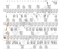 路过人间吉他谱_郁可唯_D调中级版_吉他弹唱演示+教学视频