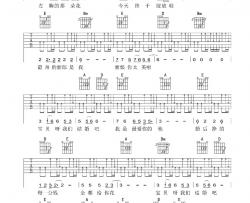 纪晓斌《宝贝结婚吧》吉他谱-Guitar Music Score