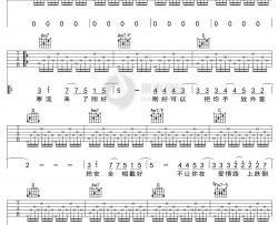周杰伦《不爱我就拉倒》吉他谱 C调弹唱六线谱